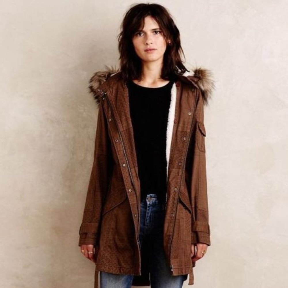 Anthro Hei Hei Brunswick Anorak Jacket, XSP